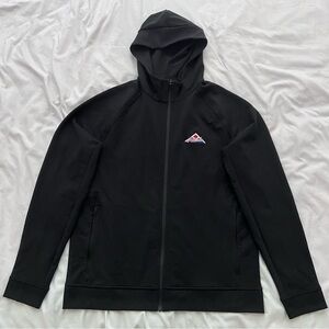 Lululemon MLB Atlanta Braves City Full Zip Hoodie Mens Large Black